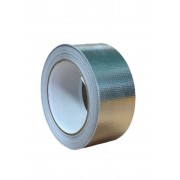 СКОТЧ АЛЮМИНИЕВЫЙ АРМИРОВАННЫЙ 48ММ 20М (120°C)