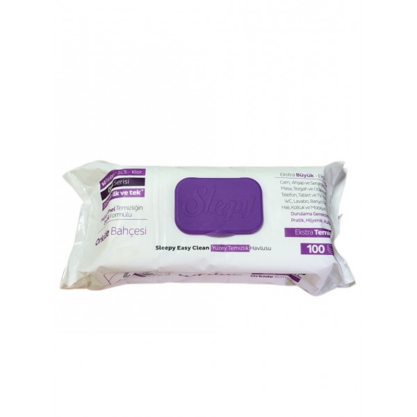 Влажные Салфетки Sleepy для Уборки 100шт Влажные Салфетки Sleepy для Уборки 100шт