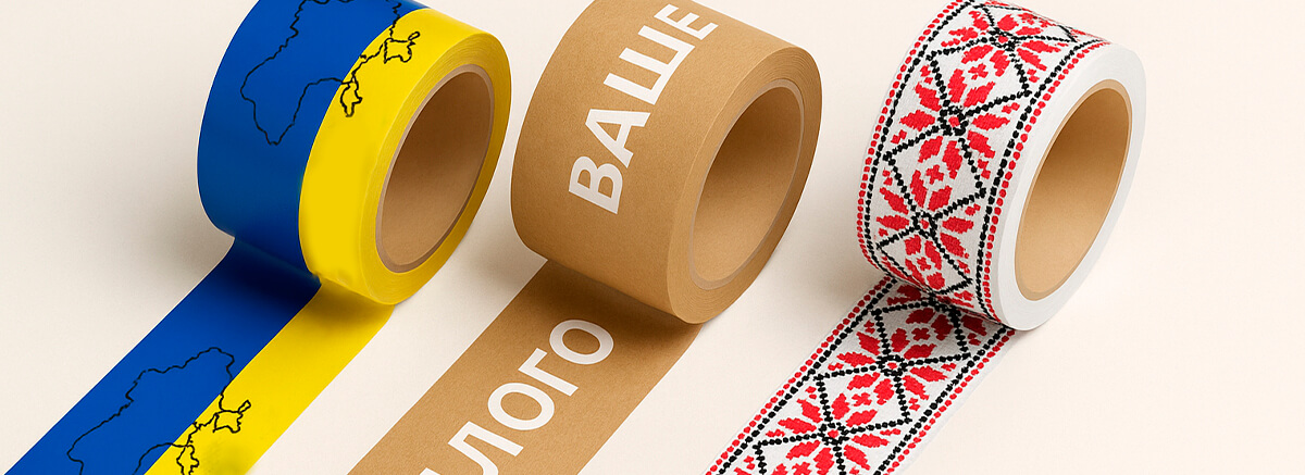 З чого почати брендування упаковки: чому скотч з логотипом – найкращий перший крок