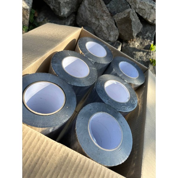 Скотч с металлизированным покрытием 200 метров, 45 мкм