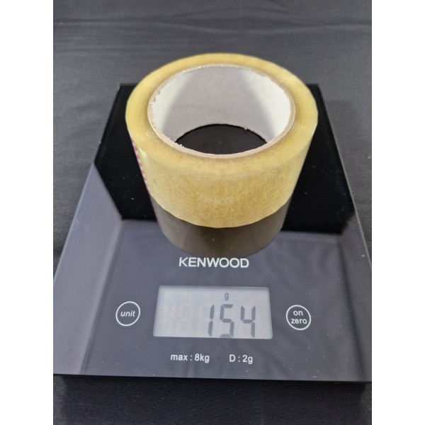 Скотч прозорий 80 метрів, 48 мм ширина, 40 мкм (пакувальний, односторонній)